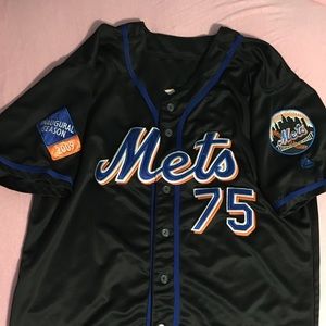 NY Mets #75 Fransisco Rodriguez  Jersey